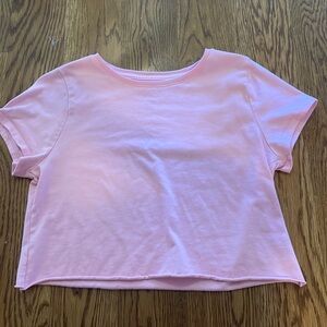 Cropped short sleeve